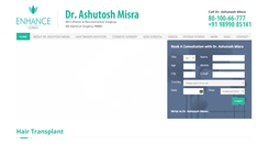 Desktop Screenshot of drashutoshmisra.com