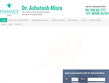 Tablet Screenshot of drashutoshmisra.com